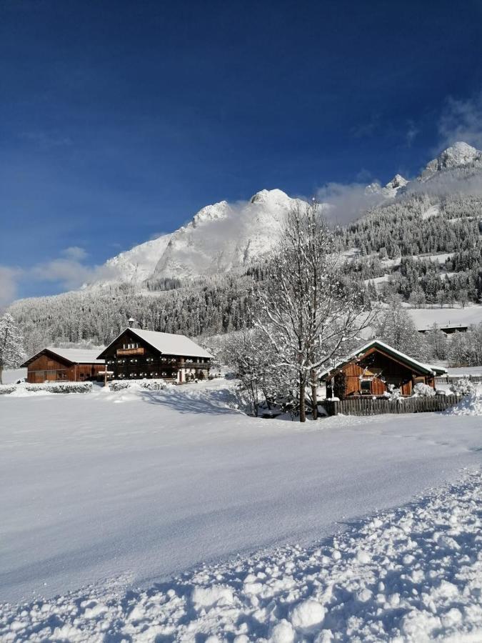 Villa Bauernhof Lehengut Pfarrwerfen Exterior foto